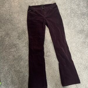 Banana Republic slim boot cut corduroy pants. Size 28.